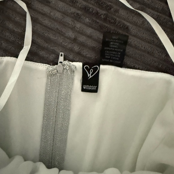 Windsor Silver Bustier Top - Picture 3 of 3